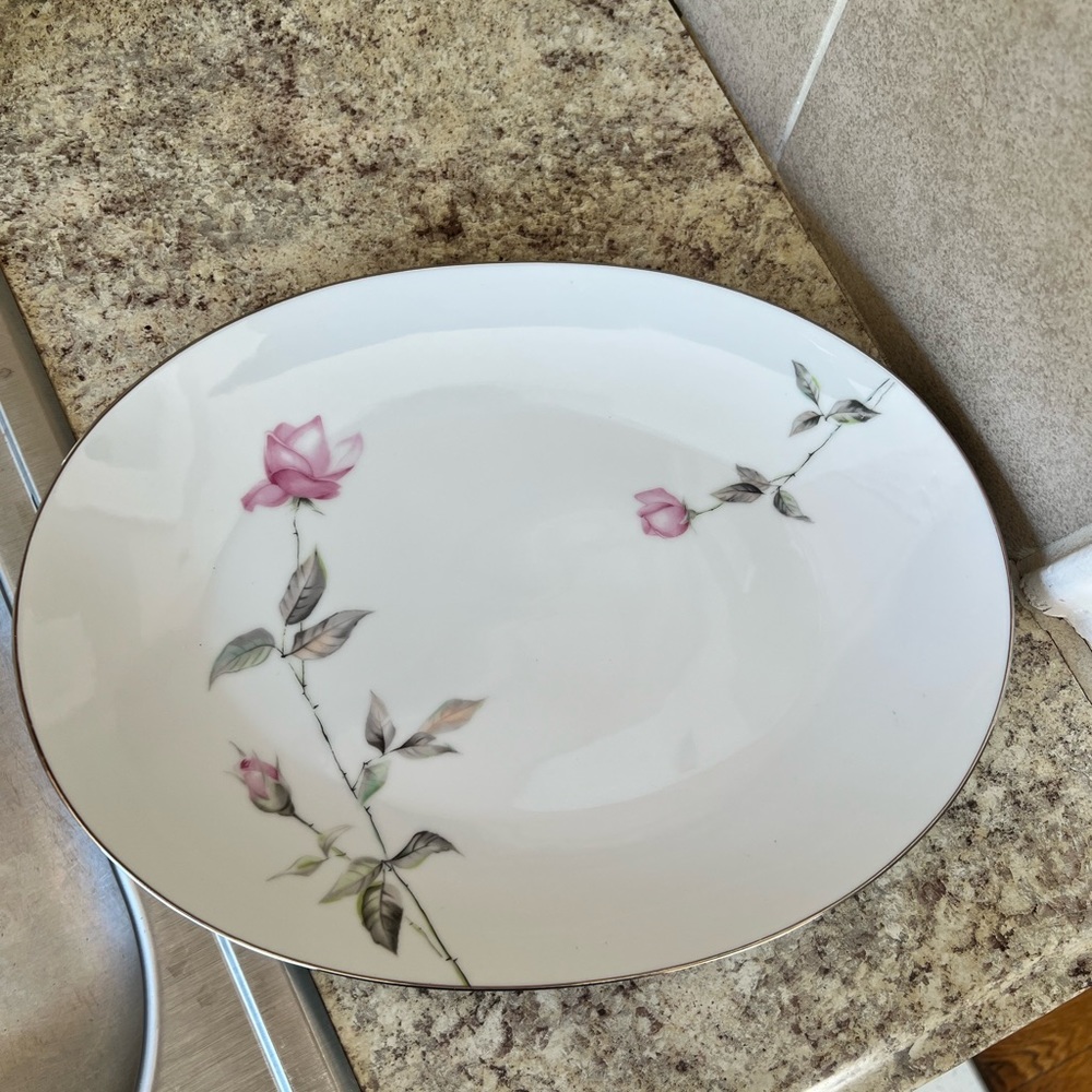 China Oval Serving Platter